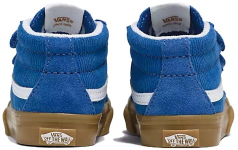 嬰兒 Vans SK8 MID 舒適 耐磨透氣 中筒 學步鞋 藍色 Shop 嬰兒 Vans SK8 MID 舒適 耐磨透氣 中筒 學步鞋 藍色