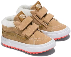 嬰幼兒 Vans SK8 MID Reissue V MTE-1 減震耐磨 中筒 學步鞋 棕色 Lookbook 嬰幼兒 Vans SK8 MID Reissue V MTE-1 減震耐磨 中筒 學步鞋 棕色