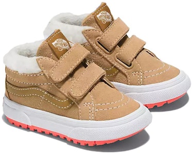 嬰幼兒 Vans SK8 MID Reissue V MTE-1 減震耐磨 中筒 學步鞋 棕色 Lookbook 嬰幼兒 Vans SK8 MID Reissue V MTE-1 減震耐磨 中筒 學步鞋 棕色