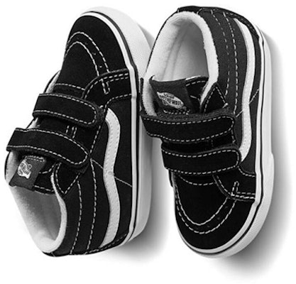 (TD) Vans Sk8-Mid Reissue Velcro 'Hitam' VN00018W6BT Lookbook (TD) Vans Sk8-Mid Reissue Velcro 'Hitam' VN00018W6BT