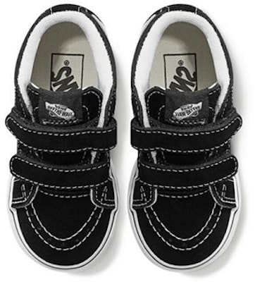 (TD) Vans Sk8-Mid Reissue Velcro 'Hitam' VN00018W6BT Shop (TD) Vans Sk8-Mid Reissue Velcro 'Hitam' VN00018W6BT