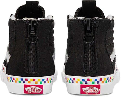 嬰童 Vans Sk8 Hi 防滑耐磨 高幫休閒板鞋 黑白色 Purchase 嬰童 Vans Sk8 Hi 防滑耐磨 高幫休閒板鞋 黑白色