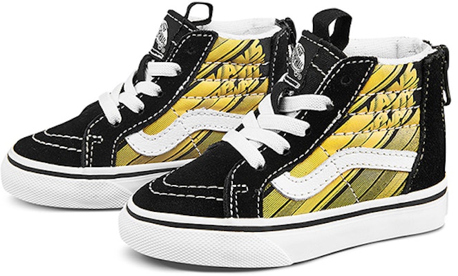 (TD) Vans SK8-Hi 黑色/黄色 VN0A4BV10MM Order (TD) Vans SK8-Hi 黑色/黄色 VN0A4BV10MM