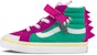 (TD) Vans SK8-Hi High-Top Sneakers Hijau/Merah VN0A4TZLARL