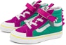 Order (TD) Vans SK8-Hi High-Top Sneakers Hijau/Merah VN0A4TZLARL