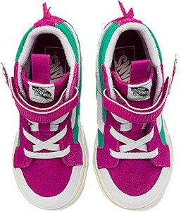 嬰童 Vans SK8-Hi 高幫板鞋 綠紅色 Lookbook 嬰童 Vans SK8-Hi 高幫板鞋 綠紅色