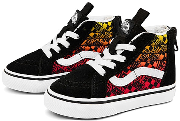 Vans SK8-Hi 拉链黑红高帮滑板鞋 VN0A4BV12N5 Order Vans SK8-Hi 拉链黑红高帮滑板鞋 VN0A4BV12N5