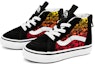 Order Vans SK8-Hi 拉链黑红高帮滑板鞋 VN0A4BV12N5