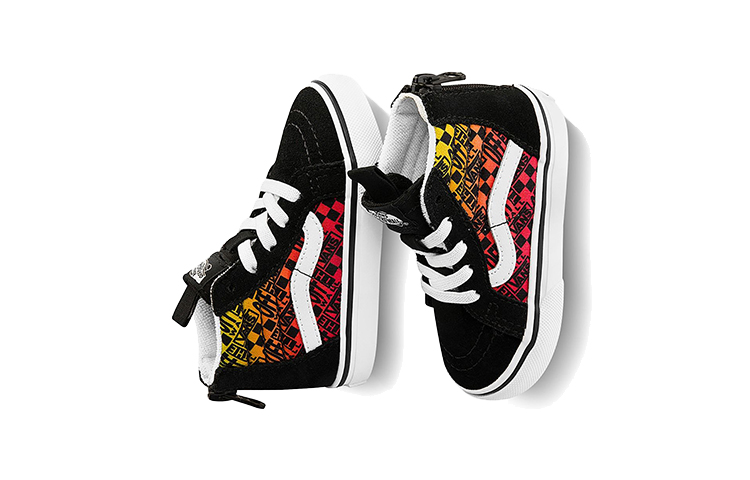 Purchase Vans SK8-Hi 拉链黑红高帮滑板鞋 VN0A4BV12N5