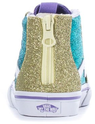 반스 스케이트하이 지퍼 인어 (퍼플/그린/골드) VN0A4BV10IA Shop 반스 스케이트하이 지퍼 인어 (퍼플/그린/골드) VN0A4BV10IA