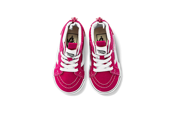 Vans SK8-Hi Zip Rose Red 圖 3