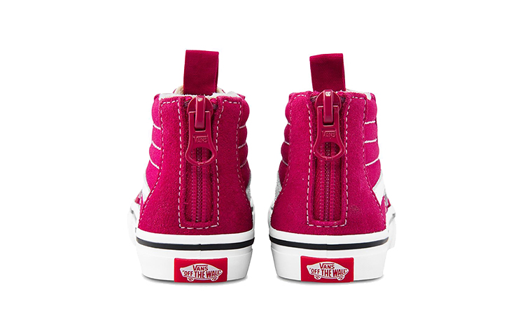 Vans SK8-Hi Zip Rose Red 圖 4