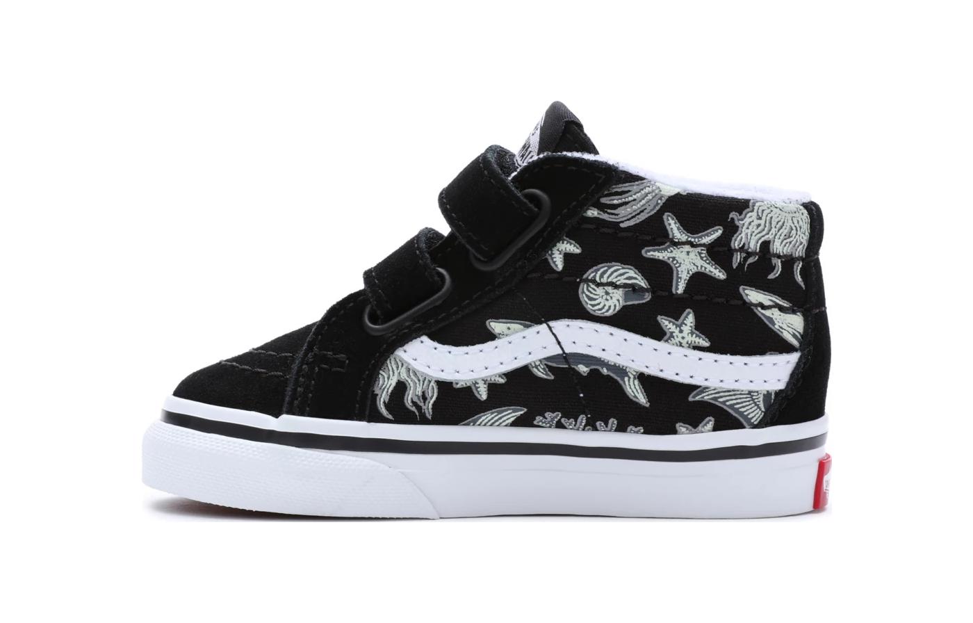 (Toddler) Vans SK8 Mid 'Black' VN00018WBMV