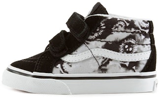 幼童 Vans Sk8-Mid 魔術貼 透氣耐磨防滑 中筒休閒板鞋 黑灰 Buy 幼童 Vans Sk8-Mid 魔術貼 透氣耐磨防滑 中筒休閒板鞋 黑灰