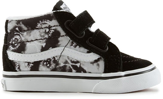幼童 Vans Sk8-Mid 魔術貼 透氣耐磨防滑 中筒休閒板鞋 黑灰 Order 幼童 Vans Sk8-Mid 魔術貼 透氣耐磨防滑 中筒休閒板鞋 黑灰