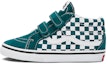 Buy (TD) Vans SK8-Mid Kasual Fesyen Kasut Skate Hijau Putih Grid VN0A5DXD60Q