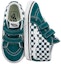 Shop (TD) Vans SK8-Mid Kasual Fesyen Kasut Skate Hijau Putih Grid VN0A5DXD60Q