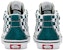 (TD) Vans SK8-Mid Kasual Fesyen Kasut Skate Hijau Putih Grid VN0A5DXD60Q