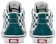 Purchase (TD) Vans SK8-Mid Kasual Fesyen Kasut Skate Hijau Putih Grid VN0A5DXD60Q