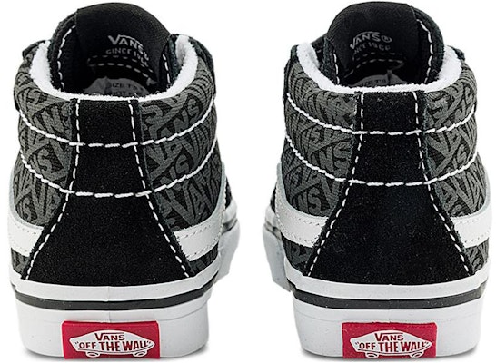 (TD) Vans Sk8-Mid Reissue V '黑色' VN0A5DXDBMW Shop (TD) Vans Sk8-Mid Reissue V '黑色' VN0A5DXDBMW