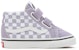 Vans Sk8-Mid Velcro Kasut Tengah Ungu/Putih BP VN00018WARV