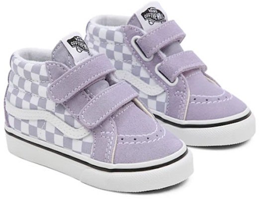 バンズ Sk8-Mid ベルクロ 紫/白 (Vans Sk8-Mid Velcro murasaki/shiro) VN00018WARV Lookbook バンズ Sk8-Mid ベルクロ 紫/白 (Vans Sk8-Mid Velcro murasaki/shiro) VN00018WARV