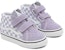 Vans Sk8-Mid Velcro Kasut Tengah Ungu/Putih BP VN00018WARV