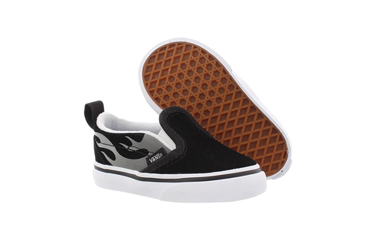Shop (TD) Vans Slip-On 'Hitam' VN0A3488WKJ