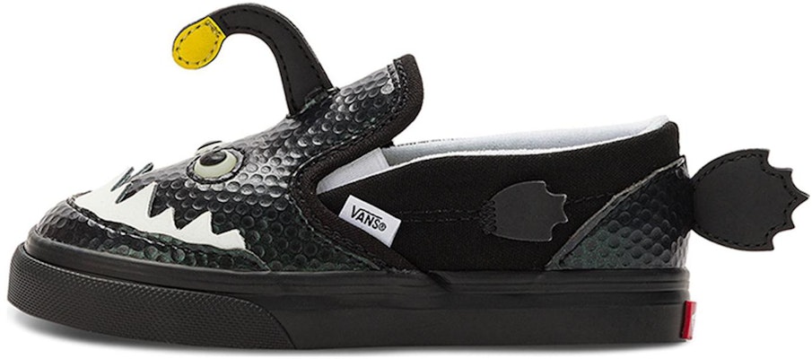 (Toddler) Vans Slip-On V 'Angler Fish' VN0005WM6BT Buy (Toddler) Vans Slip-On V 'Angler Fish' VN0005WM6BT