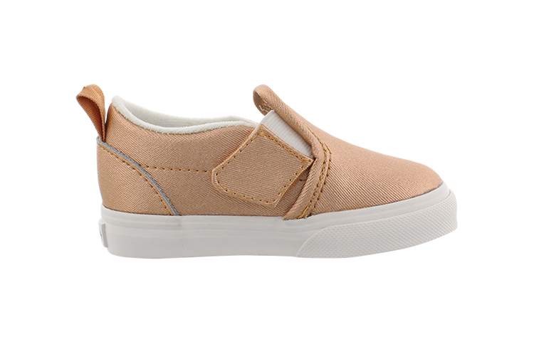 Order (幼童) Vans 綁帶滑板鞋『金屬皮革 - 淡銅色』 VN0A3488U4W