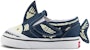 (TD) Vans Slip-On V 'Shark Glow' Lelaki VN0A7Q4ZBER
