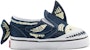 (TD) Vans Slip-On V 'Shark Glow' Lelaki VN0A7Q4ZBER