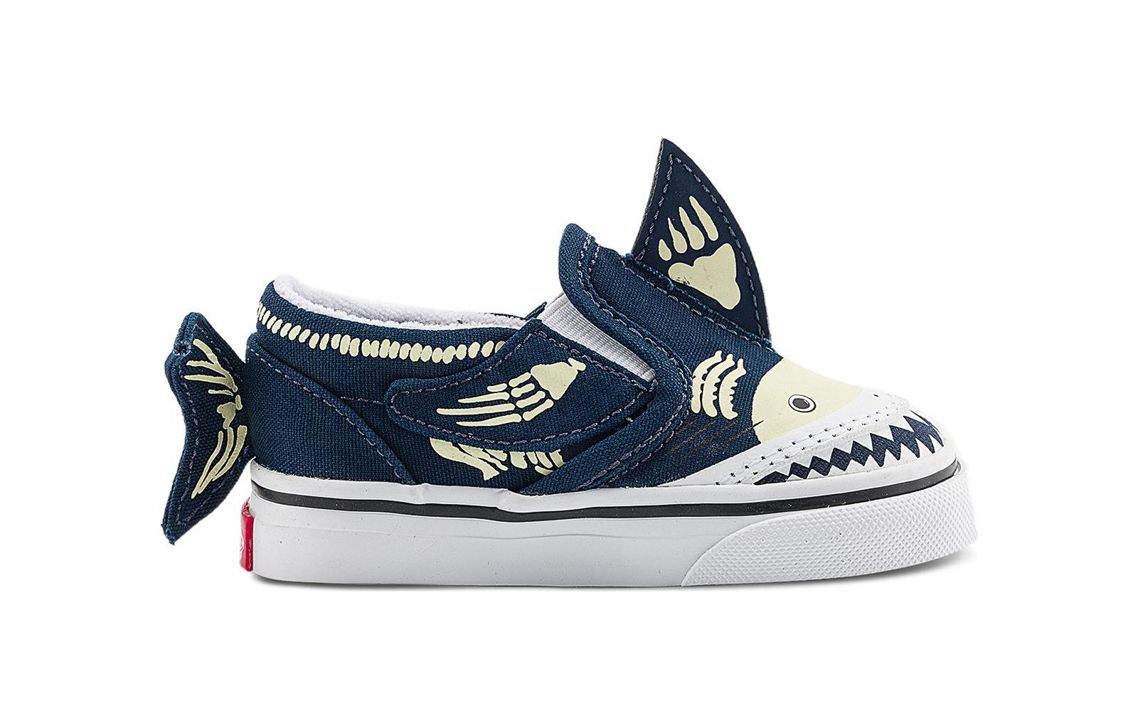 Order （幼童）Vans 無帶 V '鯊魚夜光' VN0A7Q4ZBER