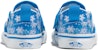 (TD) Vans Slip-On V 'Snowflakes - Biru Keajaiban Musim Sejuk' VN000UBSBES