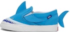 Buy (TD) Kasut Kasual Skate Vans Slip-On V Low Top Biru Putih VN0A7Q4ZBES