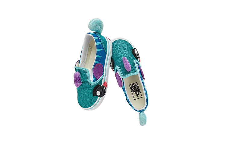Shop (TD) Vans Slip-On V Cavalluccio Marino ''Aqua Sky'' VN0005WNNAX