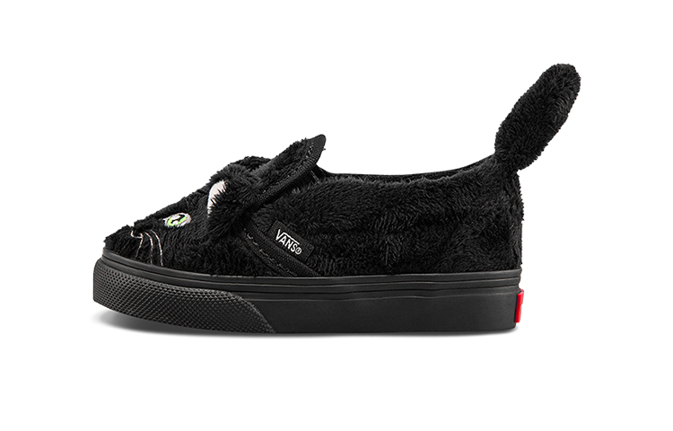 (Toddler) Vans Slip-On Velcro 'Cat' VN0A4VJL6BT