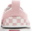 Sizing (TD) Vans Slip-On Velcro 'Powder Pink Checkerboard' Kotak Kotak Merah Muda VN000UBS99H