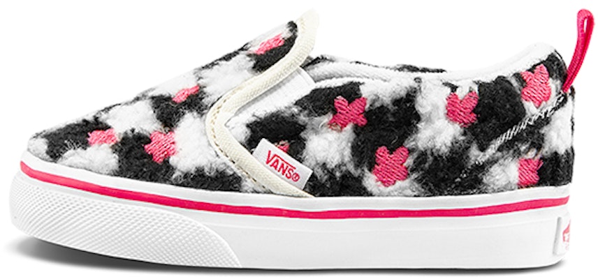 (Toddler) Vans Slip-on Shoes Black/White/Pink VN000UBS8CE Buy (Toddler) Vans Slip-on Shoes Black/White/Pink VN000UBS8CE
