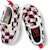 (TD) Kasut Vans Slip-On Hitam/Putih/Merah Jambu VN000UBS8CE