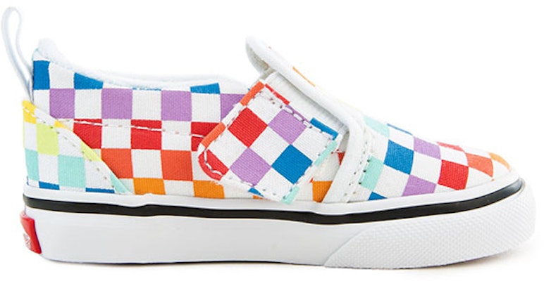 (Toddler) Vans Slip-On V 'MultiColor' VN0A3488U09 Order (Toddler) Vans Slip-On V 'MultiColor' VN0A3488U09