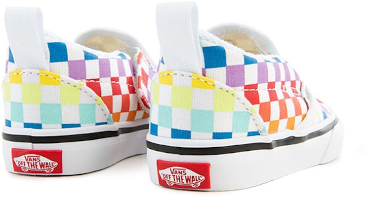 (Toddler) Vans Slip-On V 'MultiColor' VN0A3488U09 Shop (Toddler) Vans Slip-On V 'MultiColor' VN0A3488U09