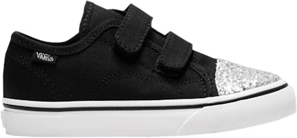 (Toddler) Vans Style 23 V 'Glitter Toe - Black' VN0A3JEVQ8F (Toddler) Vans Style 23 V 'Glitter Toe - Black' VN0A3JEVQ8F