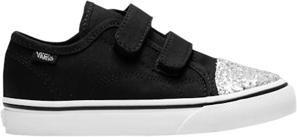 (Toddler) Vans Style 23 V 'Glitter Toe - Black' VN0A3JEVQ8F (Toddler) Vans Style 23 V 'Glitter Toe - Black' VN0A3JEVQ8F