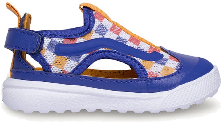 幼兒 Vans Checker Ultrarange 棋盤格 魔術貼運動涼鞋 藍橙 Order 幼兒 Vans Checker Ultrarange 棋盤格 魔術貼運動涼鞋 藍橙