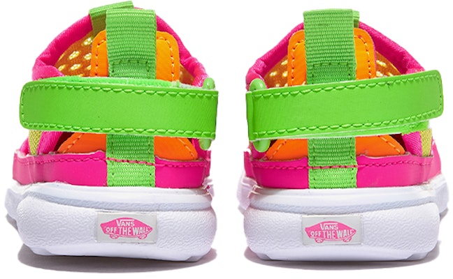 (Toddler) Vans Ultrarange Velcro Minimalistic Casual Yellow Pink Sandals VN0A4TZPWL8 Shop (Toddler) Vans Ultrarange Velcro Minimalistic Casual Yellow Pink Sandals VN0A4TZPWL8