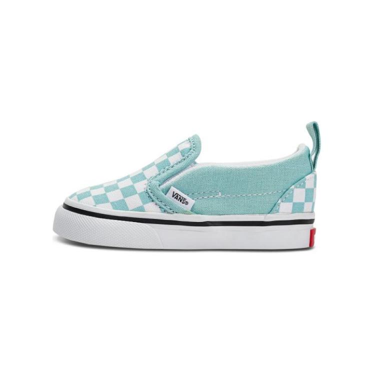 (Toddler) Vans Vault OG Classic Slip-On LX 'Light Blue White' VN0A5EFKH7O