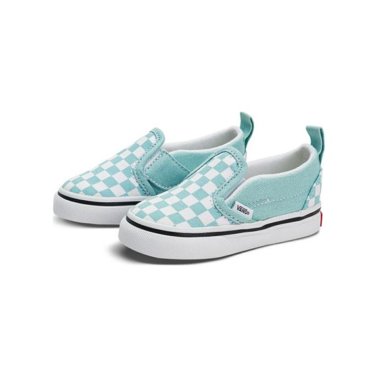 Lookbook (TD) Vans Vault OG Classic Slip-On LX ''Bleu Clair Blanc'' VN0A5EFKH7O