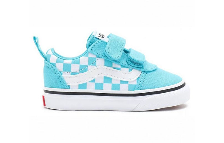 Order (TD) 반스 워드 로우탑 스니커즈 블루/화이트 VN0A4BTF9FE