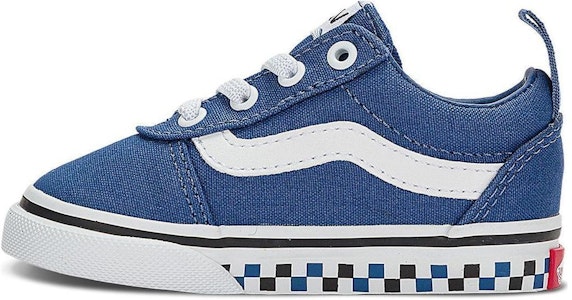 寶寶 Vans slip-on 休閒百搭 耐磨 低筒 學步鞋 藍白 Buy 寶寶 Vans slip-on 休閒百搭 耐磨 低筒 學步鞋 藍白